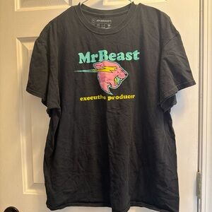 Black Graphic Tee - Executive Producer Design